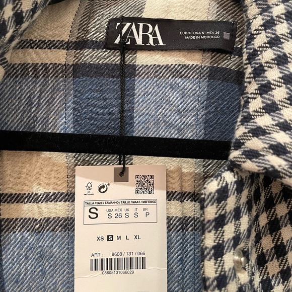 Checkered oversized jacket - Picture 3 of 3